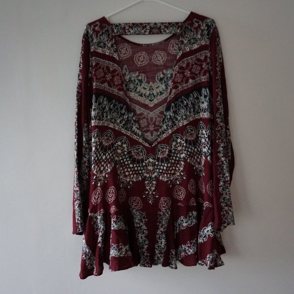 NWT Free People Slubby Crinkle Smooth Talker dress - Picture 5 of 6